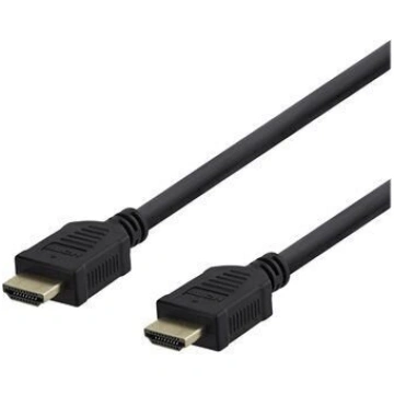 Deltaco HDMI-1020-K, HDMI, 2 m