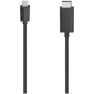 Audio kabelis Hama Video Cable, USB-C Plug - Displ