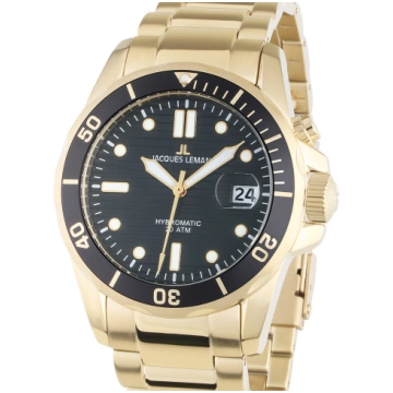 Jacques Lemans 1-2170M Hybromatic Diver Mens Watch