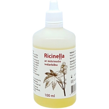 Rīcineļļa ar mitrinošu iedarbību 100 ml PHARMPRO -