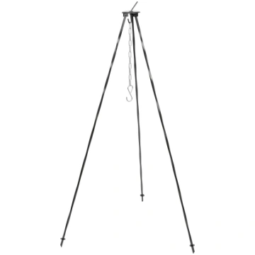 Piknika statīvs 1200 mm, āķis ar ķēdi, katlam, 8 m