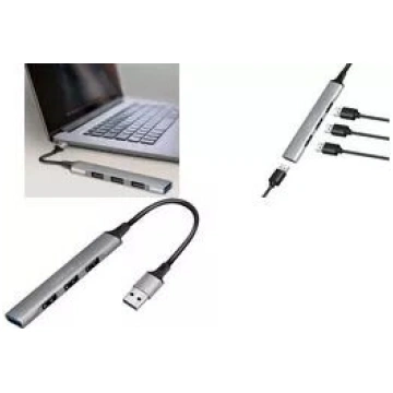 LogiLink UA0391 USB 3.0 4-Port Hub Aluminium 4xA S