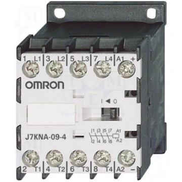 Contactor: 4-pole | NO x4 | 24VDC | 9A | for DIN r