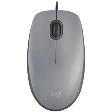 Logitech M110 Silent - mouse - USB-A - mid grey 91
