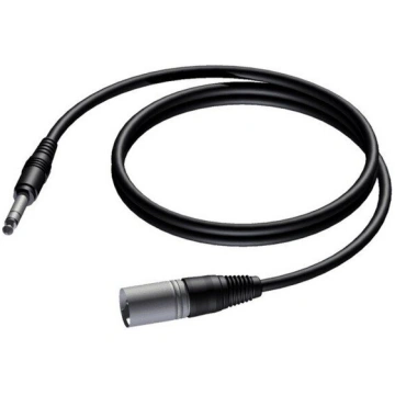 PROCAB XLR vīrišķais kabelis - 6,3 mm ligzda vīriš