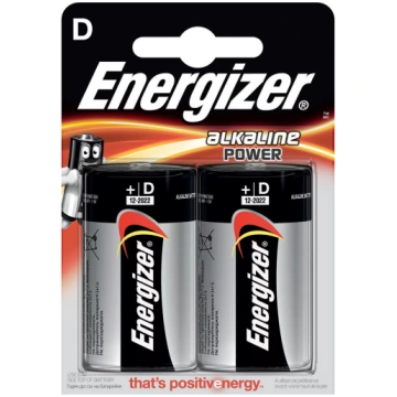 Vienreizējās baterijas Energizer Alkaline Power D