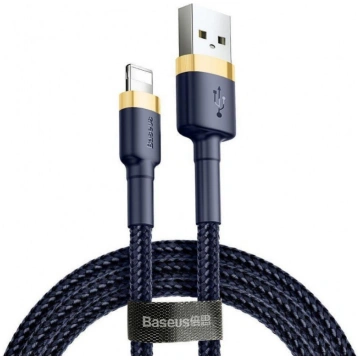 Baseus CABLE LIGHTNING TO USB 2M/GOLD/BLUE CALKLF-