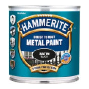 Paint Hammerite Sateen Black [PAINT HAMMERITE SATE