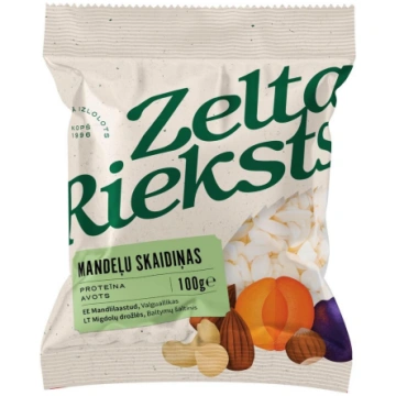 Mandeļu skaidiņas 100g ZELTA RIEKSTS