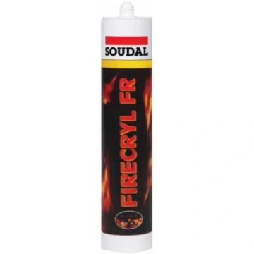 Soudal FIRECRYL FR white 310ml Liesmu aizturošs ak