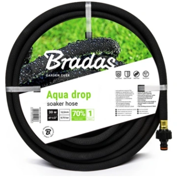 Laistīšanas šļūtene Bradas Aqua Drop, 20 m