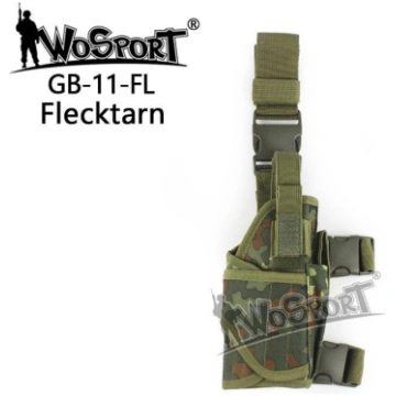 Tactical leg holster Tornado, Flecktarn Wosport