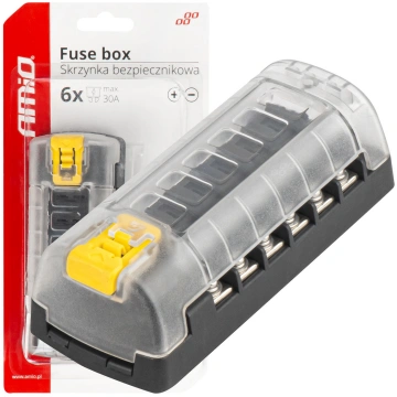 Fuse box 6 sockets AMIO-03836 AMIO 03836