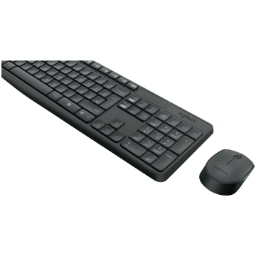 Logitech MK235 - keyboard and mouse set - US Inter