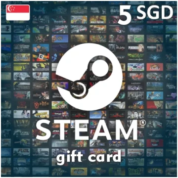 Steam Wallet dāvanu karte 5 SGD - Steam atslēga Si