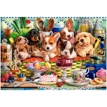 Puzzle Puppies Dessert Castorland