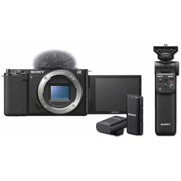 Sony Alpha ZV-E10 | Vlogu kamera ar maināmu objekt