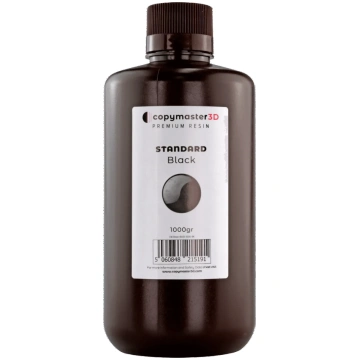 Black COPYMASTER3D STANDARD UV RESIN - 1000 ML