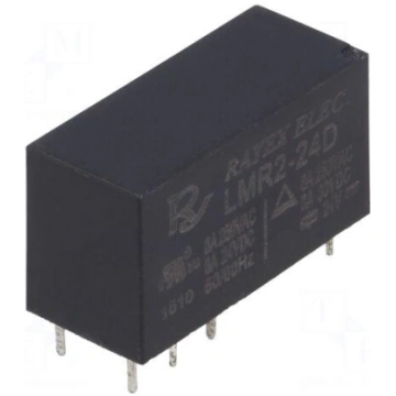 Relay: electromagnetic | DPDT | Ucoil: 24VDC | Ico