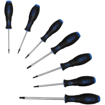 Screwdriver Set | T-Star (for Torx) T10 - T40 | 7 