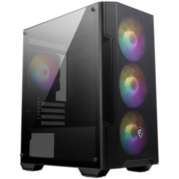 MSI | PC Case | MAG FORGE M100A | Black | Micro AT