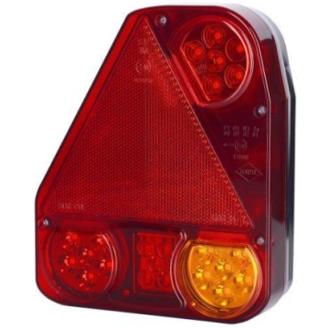 Kombinēts piekabes lukturis LED, aizmugures, kreis