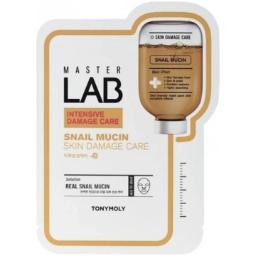 TONYMOLY Master Lab Sheet Mask Snail Mucin 1 st