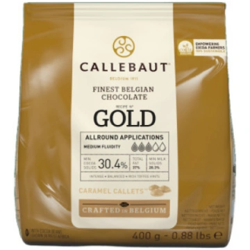 Callebaut zelta šokolādes pilieni, 400 g Barry Cal