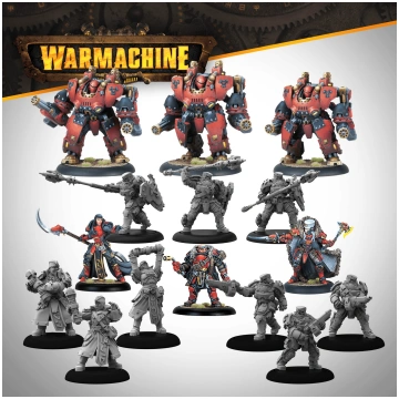 Warmachine: Khador Winter Korps Auxiliary papildin