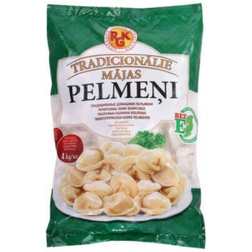 Pelmeņi Mājas Tradicionālie 1kg, RGK