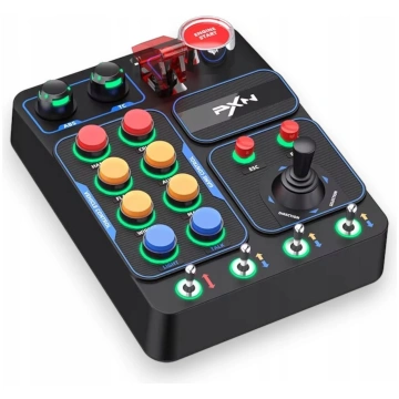 Joystick PXN CB1 vadības bloks – melns