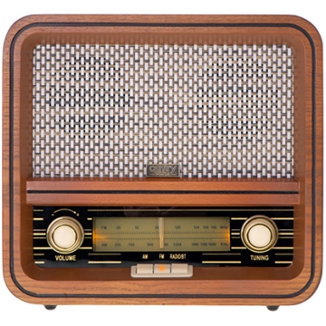 Radio uztvērējs Camry Retro CR 1188, brūna krās