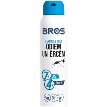 BROS aerosols pret odiem un ērcēm 90ml