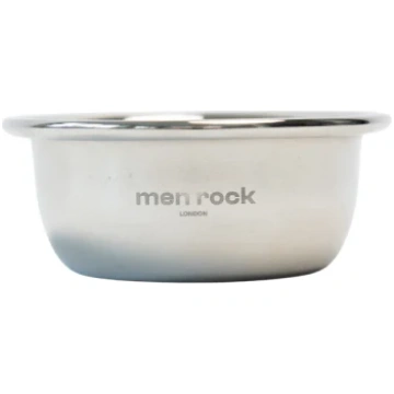 Men Rock Shaving Bowl Steel shaving bowl, 1 pc