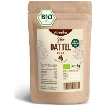 Achterhof Bioloģiskais Dateļu pulveris 500 g Dabīg