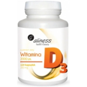 Vitamin D3 2000 iu Aliness 120 caps