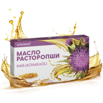 Vitateka Milk Thistle oil 200 capsules