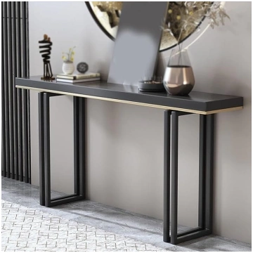 Solid Wooden Console Table, Narrow Console Table, 