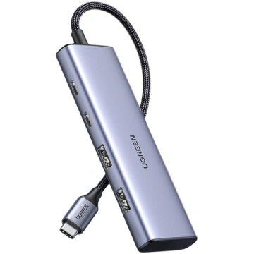 Ugreen CM473 USB-C centrmezgls (HUB) - 2x USB-A / 