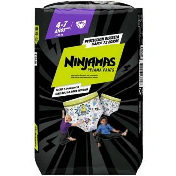 Autiņbiksītes - apakšbiksītes Dodot Ninjamas, 4-7 