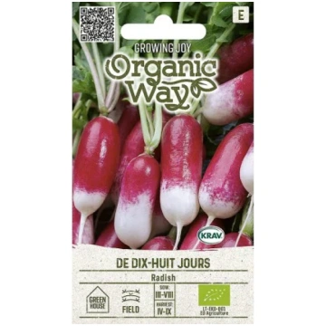 Edo redīsu sēklas DE DIX-HUIT JOURS, 2 g