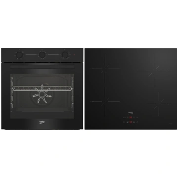 Beko, 72 L, melna - Iebūvējama elektriskā cepeškrā