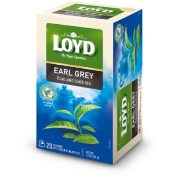 Melnā tēja LOYD Early Grey, 20x1,7 g - 450-11580