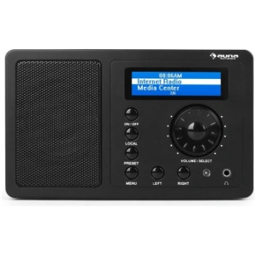 AUNA IR-130 BK - interneta radio
