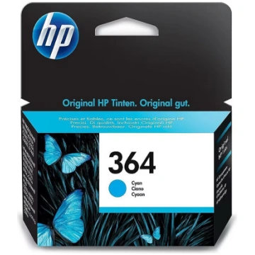 Hewlett Packard HP 364 Cyan Original Ink Cartridge