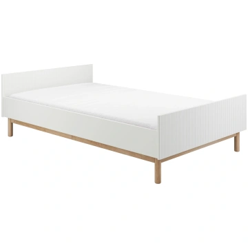 Gulta Miloo 200x120 cm, balta Pinio
