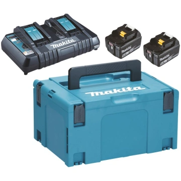 Makita DC18RD battery charger - with battery - 2 -