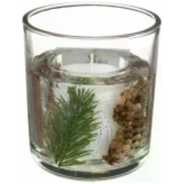ATMOSPHERA Gel Candle with Christmas Pattern 90g S