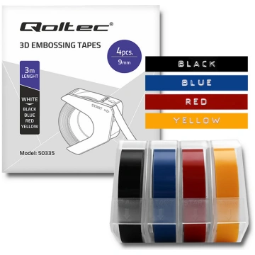 Pašlīmējošo 3D reljefa lenšu komplekts DYMO OMEGA 