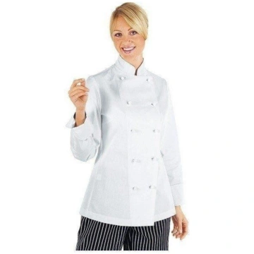 Lady Chef Jacket IC 100% Cotton Available in diffe